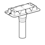 Juego de instalación Geberit para canales de ducha de la línea CleanLine, instalación entre plantas: d=50mm